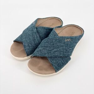 Gdefy Gravity Defyer Veltal Women's Slide Sandals‎ Size 8